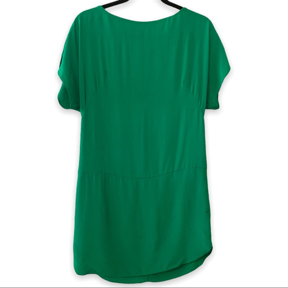 Milly Green Silk Dress